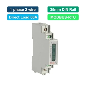 Đồng hồ đo năng lượng 1 phase gắn Dinrel